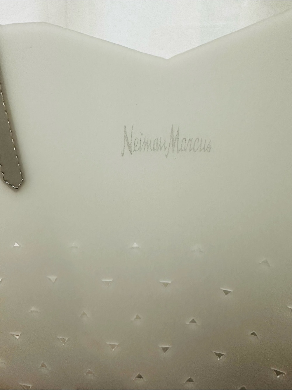 Eddie Borgo Neiman Marcus Grey Jelly Tote Bag - Picture 7 of 9